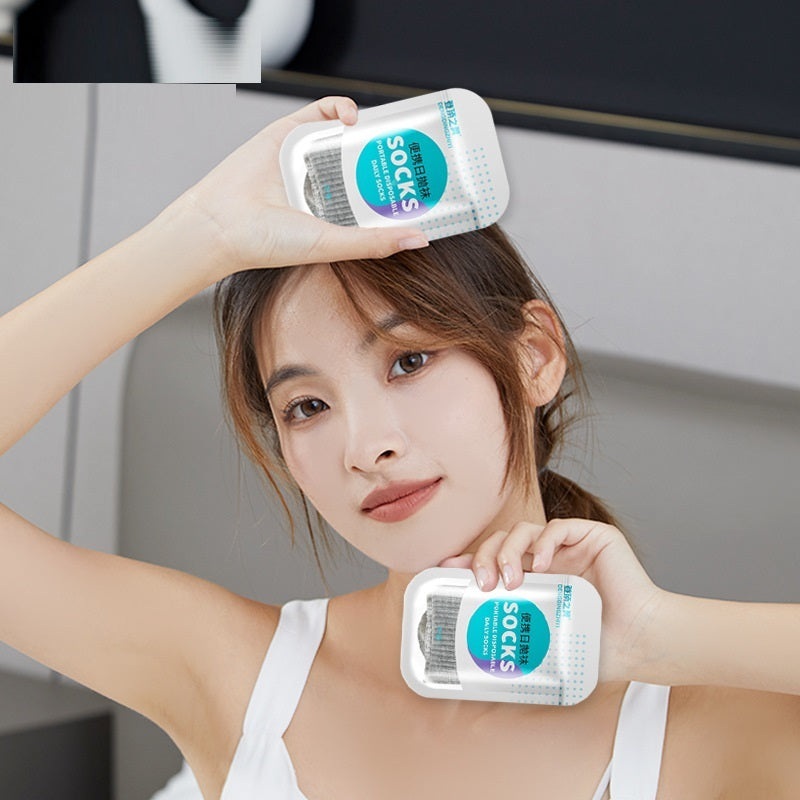 Disposable Socks Travel Daily Disposable Leisure Deodorant And Sweat-absorbing