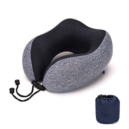 Slow Rebound Memory Foam Pillow Travel U-Shaped Pillow