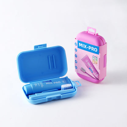 Portable Travel Toothbrush Toothpaste Set
