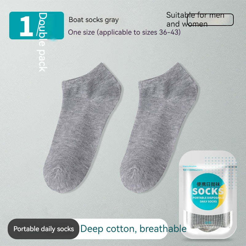 Disposable Socks Travel Daily Disposable Leisure Deodorant And Sweat-absorbing