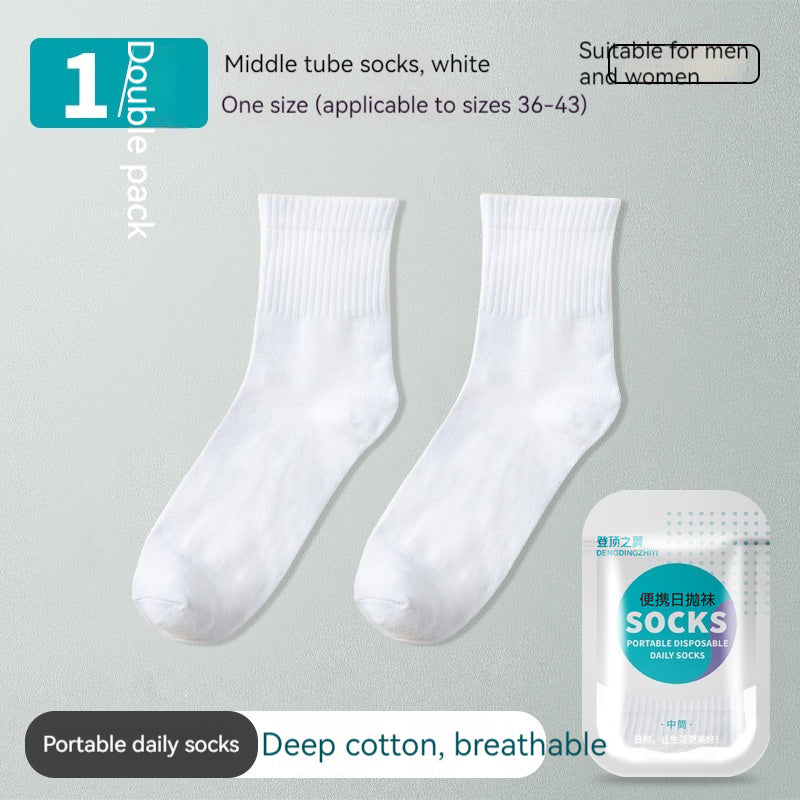 Disposable Socks Travel Daily Disposable Leisure Deodorant And Sweat-absorbing