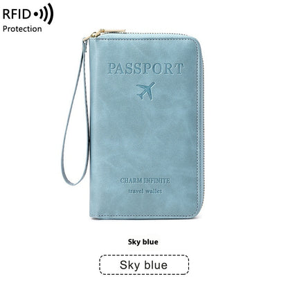 RFID Passport Case Ticket Storage Document Package