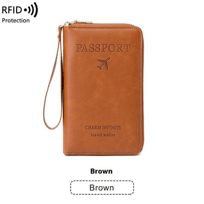 RFID Passport Case Ticket Storage Document Package
