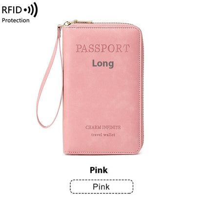 RFID Passport Case Ticket Storage Document Package