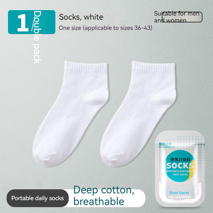 Disposable Socks Travel Daily Disposable Leisure Deodorant And Sweat-absorbing