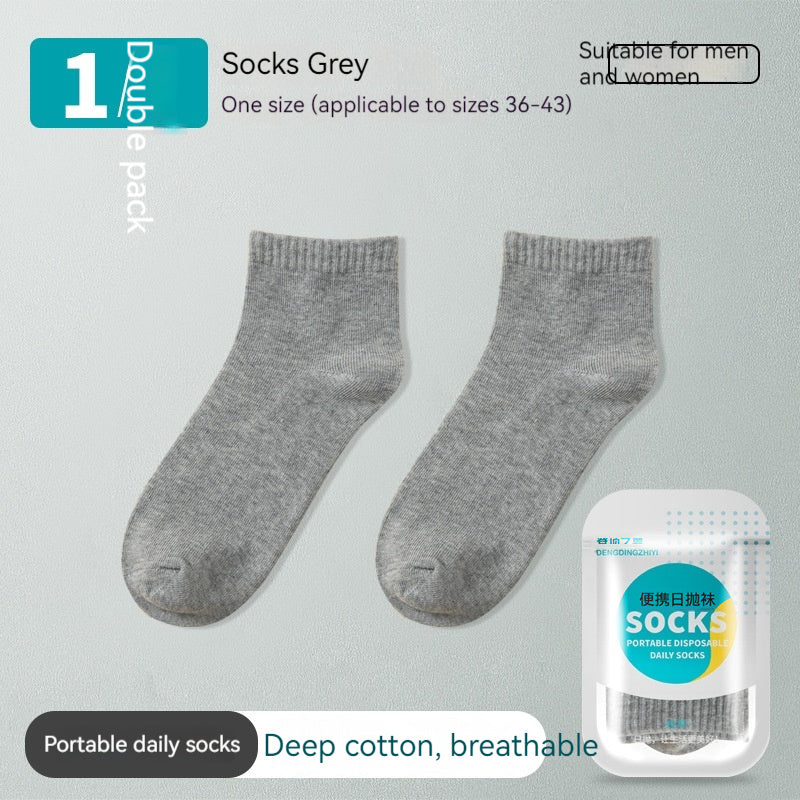 Disposable Socks Travel Daily Disposable Leisure Deodorant And Sweat-absorbing